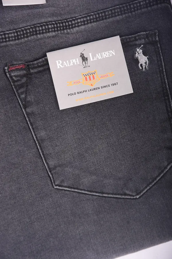 Jean Ralph Lauren Coupe Normal Ref-Rl1567 ( Gris Chiné)