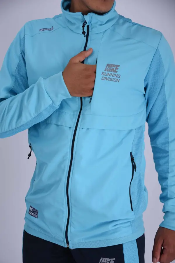 survêtement Homme Nike Run Division Ref-NRD03 (Bleu Ciel)