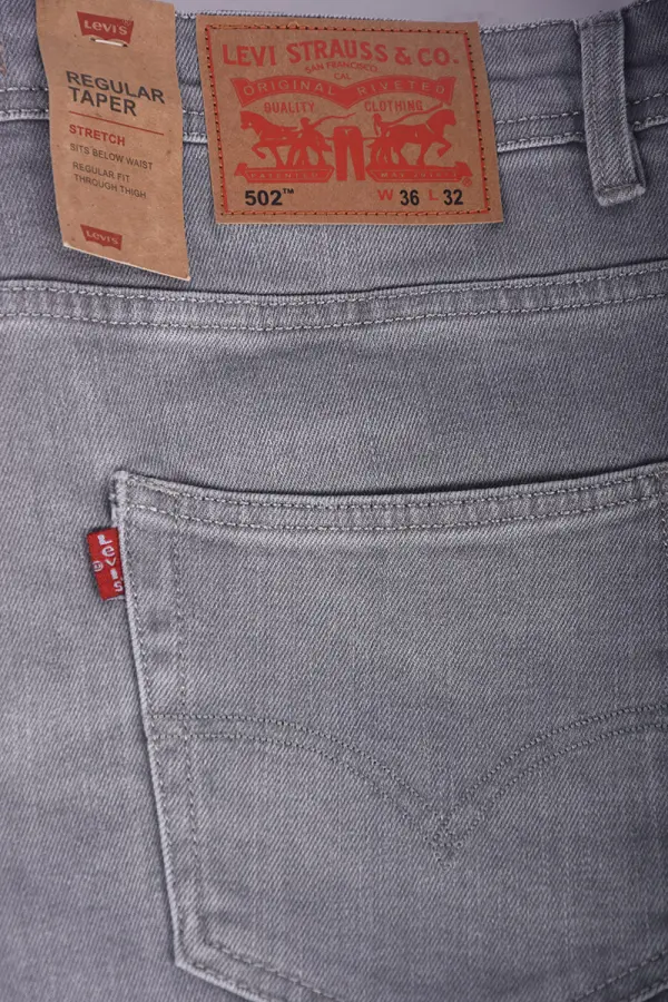 Jean Levi's Coupe Normal  Ref-LVG7717 ( Gris clair )