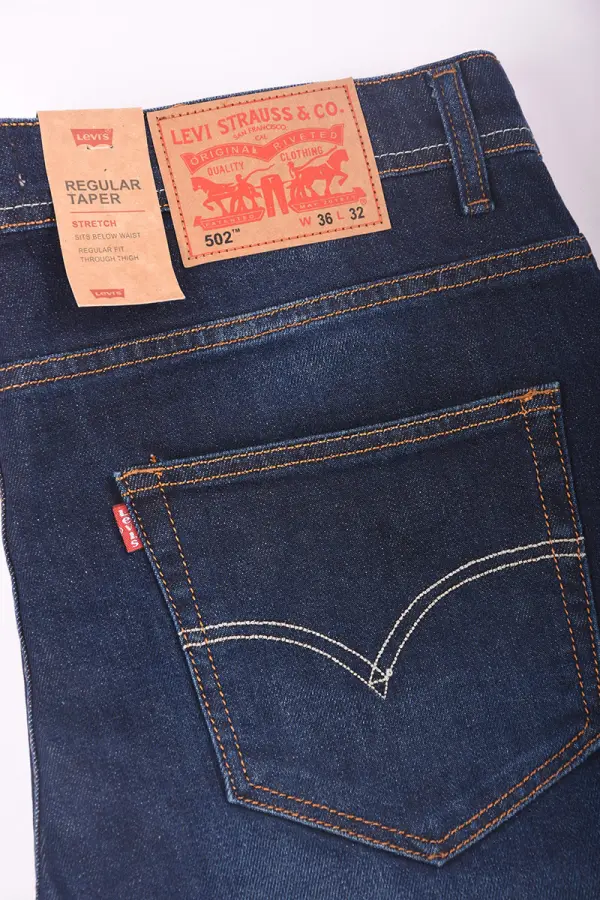 Jean Levi's Coupe Normal Ref-LVD777 (Bleu Foncé)