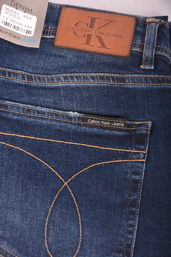 Jean Calvin Klein Coupe Normal Ref-CK86643 ( Bleu )