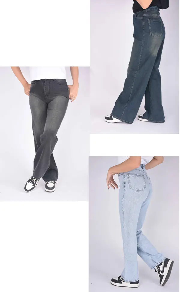 Pack De 3 jeans Tendance pour Femmes Ref-71150